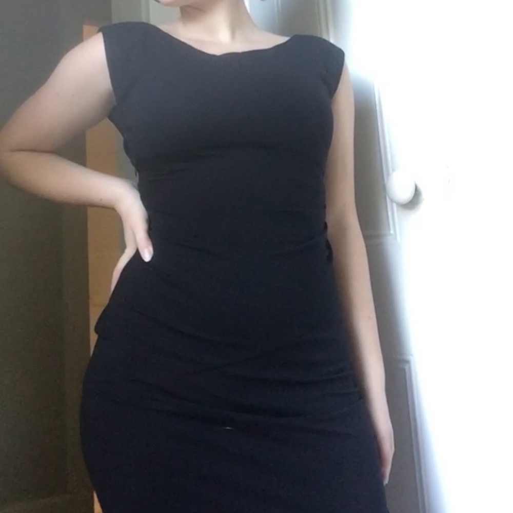 Fitted Black Dress